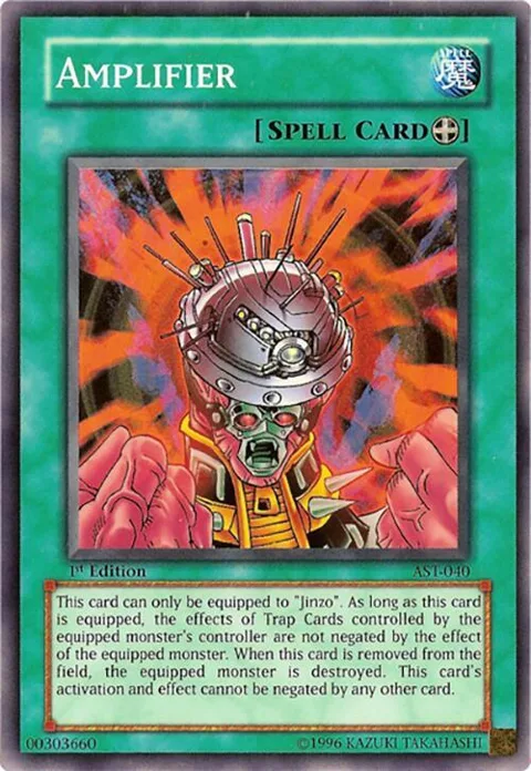 Amplifier AST-040 Unlimited Yu-Gi-Oh card from Ancient Sanctuary