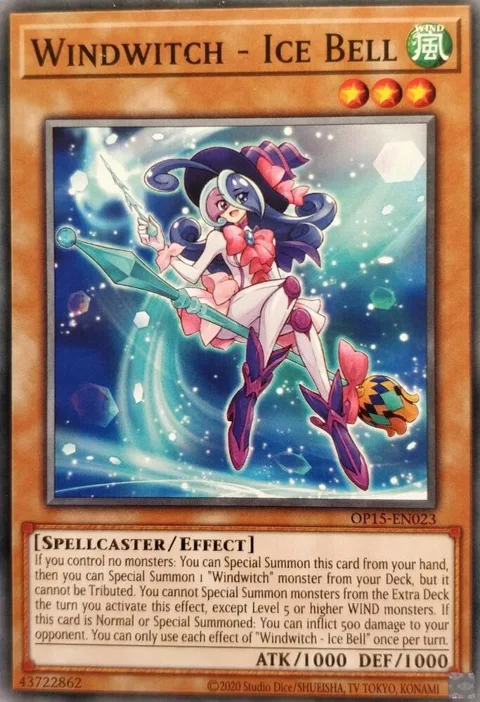 Windwitch - Ice Bell OP15-EN023 Yu-Gi-Oh card from OTS Tournament Pack 15