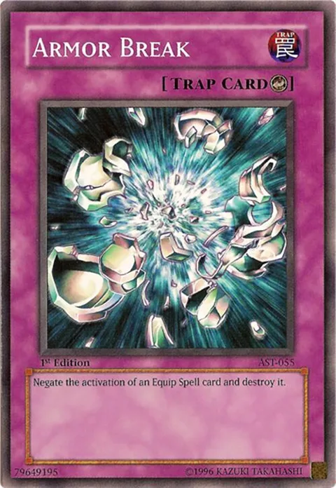 Armor Break AST-055 Yu-Gi-Oh card from Ancient Sanctuary
