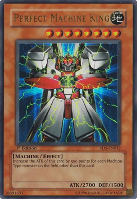 Perfect Machine King RDS-EN012 1st Edition Yu-Gi-Oh card from Rise of Destiny
