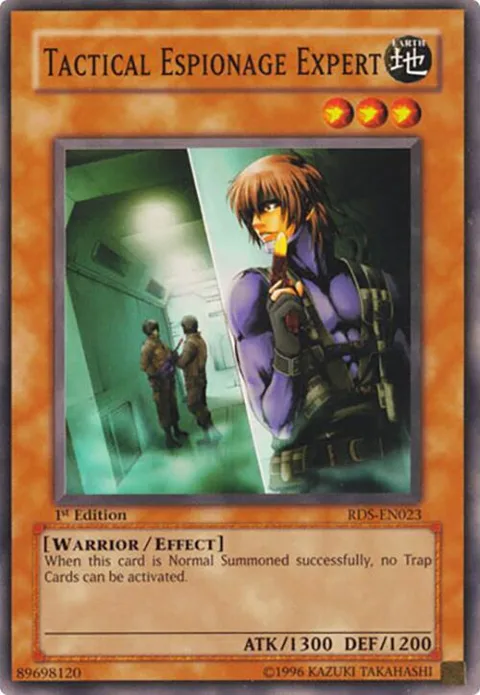 Tactical Espionage Expert RDS-EN023 Unlimited Yu-Gi-Oh card from Rise of Destiny