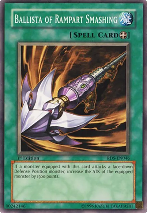 Ballista of Rampart Smashing RDS-EN046 Unlimited Yu-Gi-Oh card from Rise of Destiny