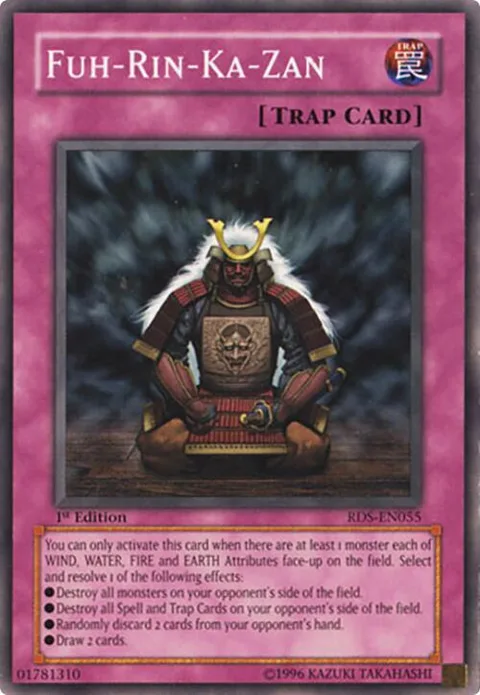 Fuh-Rin-Ka-Zan RDS-EN055 Unlimited Yu-Gi-Oh card from Rise of Destiny