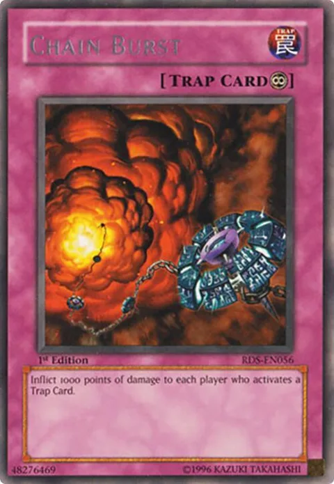 Chain Burst RDS-EN056 Yu-Gi-Oh card from Rise of Destiny