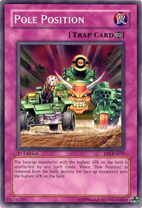 Pole Position FET-EN050 Unlimited Yu-Gi-Oh card from Flaming Eternity