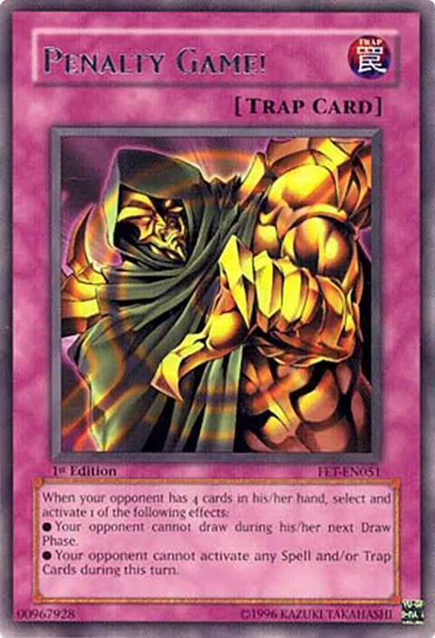 Penalty Game! FET-EN051 Yu-Gi-Oh card from Flaming Eternity