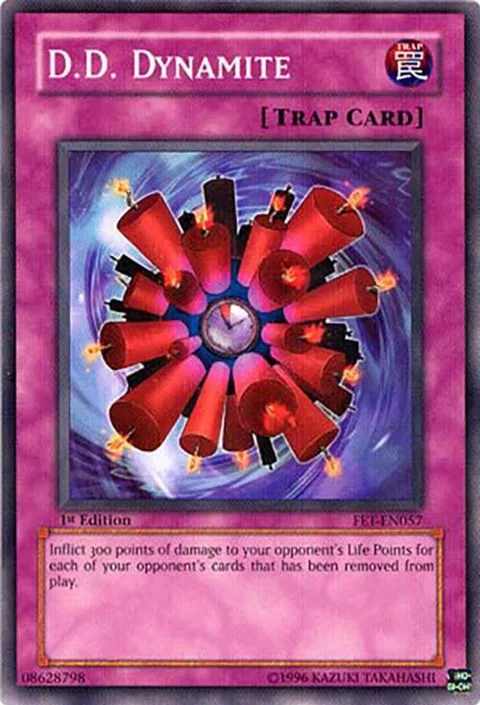 D.D. Dynamite FET-EN057 1st Edition Yu-Gi-Oh card from Flaming Eternity