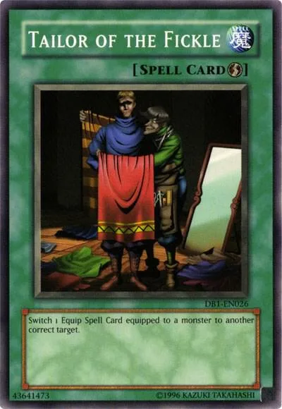 Tailor of the Fickle DB1-EN026 Yu-Gi-Oh card from Dark Beginning 1