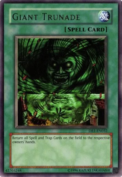 Giant Trunade DB1-EN032 Yu-Gi-Oh card from Dark Beginning 1