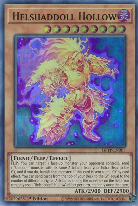 Helshaddoll Hollow GFTP-EN007 Yu-Gi-Oh card from Ghosts From the Past
