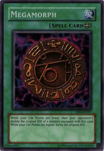 Megamorph DB1-EN037 Yu-Gi-Oh card from Dark Beginning 1