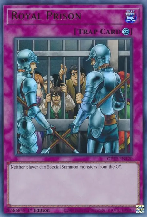 Royal Prison GFTP-EN120 Yu-Gi-Oh card from Ghosts From the Past