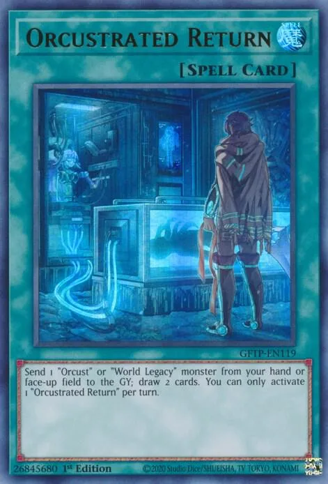 Orcustrated Return GFTP-EN119 Yu-Gi-Oh card from Ghosts From the Past