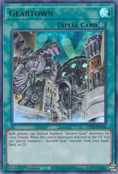 Geartown GFTP-EN108 Yu-Gi-Oh card from Ghosts From the Past