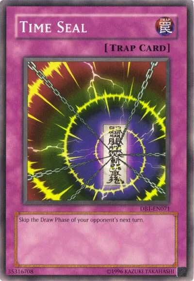 Time Seal DB1-EN071 Yu-Gi-Oh card from Dark Beginning 1