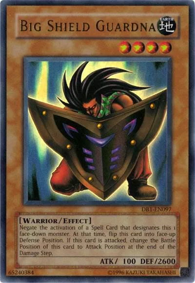 Big Shield Guardna DB1-EN097 Yu-Gi-Oh card from Dark Beginning 1