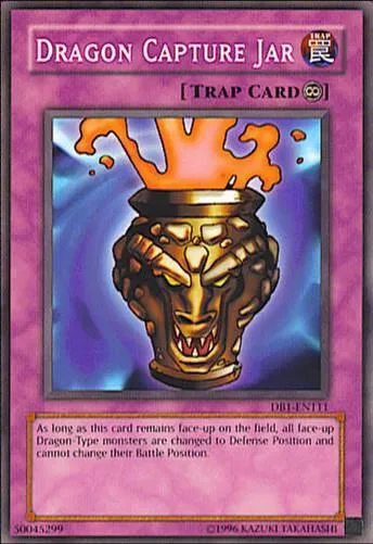 Dragon Capture Jar DB1-EN111 Yu-Gi-Oh card from Dark Beginning 1