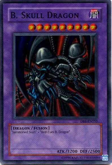 B. Skull Dragon DB1-EN153 Yu-Gi-Oh card from Dark Beginning 1