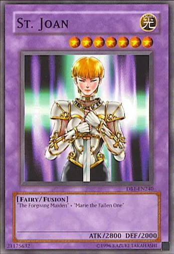 St. Joan DB1-EN240 Yu-Gi-Oh card from Dark Beginning 1