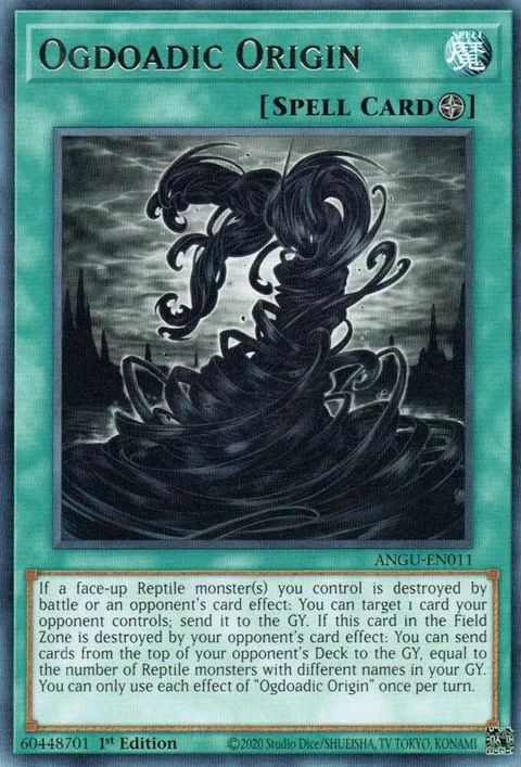Ogdoadic Origin ANGU-EN011 Yu-Gi-Oh card from Ancient Guardians