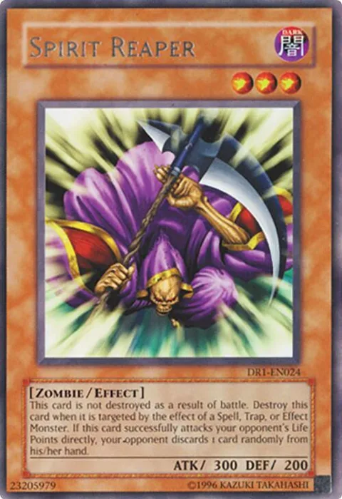 Spirit Reaper DR1-EN024 Yu-Gi-Oh card from Dark Revelation Volume 1