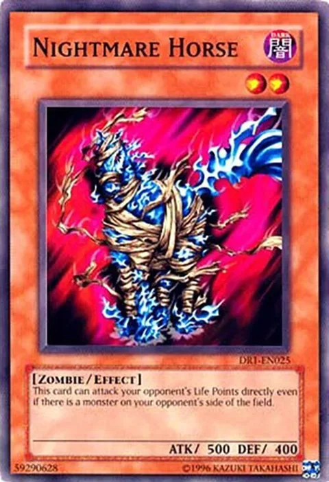 Nightmare Horse DR1-EN025 Yu-Gi-Oh card from Dark Revelation Volume 1