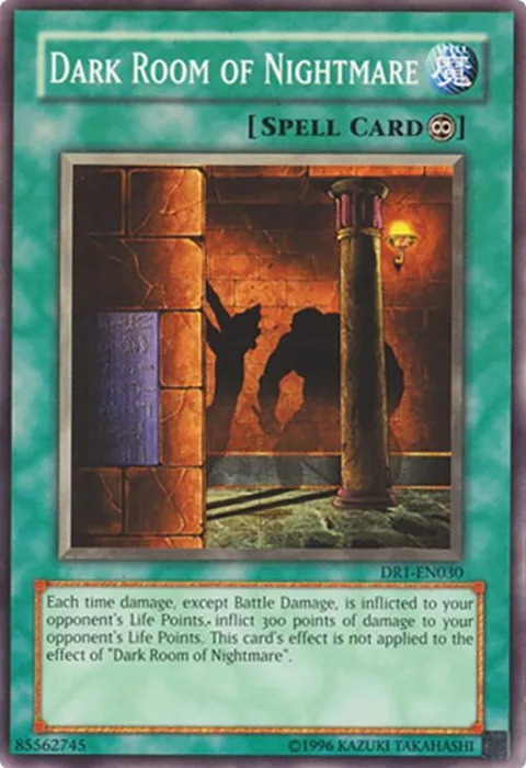 Dark Room of Nightmare DR1-EN030 Yu-Gi-Oh card from Dark Revelation Volume 1