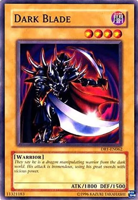 Dark Blade DR1-EN062 Yu-Gi-Oh card from Dark Revelation Volume 1