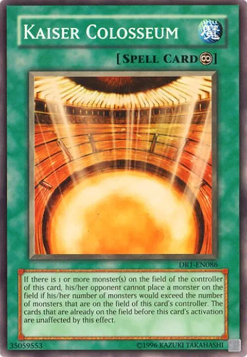 Kaiser Colosseum DR1-EN086 Yu-Gi-Oh card from Dark Revelation Volume 1