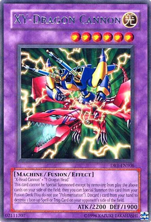 XY-Dragon Cannon DR1-EN106 Yu-Gi-Oh card from Dark Revelation Volume 1