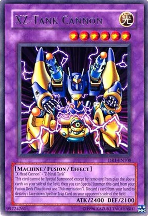 XZ-Tank Cannon DR1-EN108 Yu-Gi-Oh card from Dark Revelation Volume 1