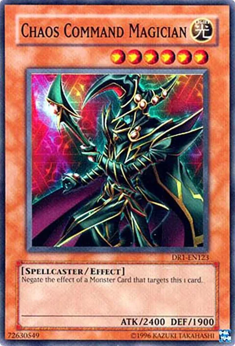 Chaos Command Magician DR1-EN123 Yu-Gi-Oh card from Dark Revelation Volume 1