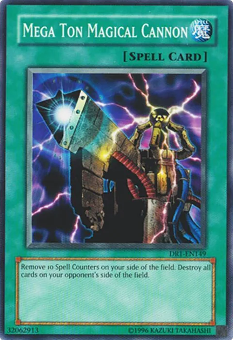 Mega Ton Magical Cannon DR1-EN149 Yu-Gi-Oh card from Dark Revelation Volume 1