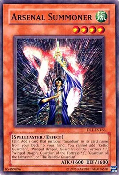 Arsenal Summoner DR1-EN166 Yu-Gi-Oh card from Dark Revelation Volume 1