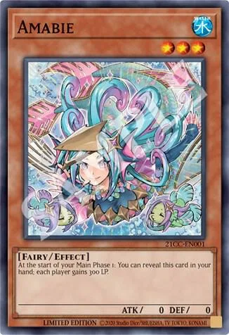 Amabie 21CC-EN001 Yu-Gi-Oh card from Miscellaneous Promotional Cards
