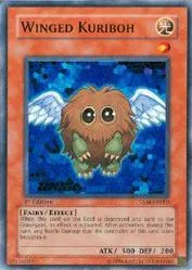 Winged Kuriboh TLM-EN005 Unlimited Yu-Gi-Oh card from The Lost Millennium