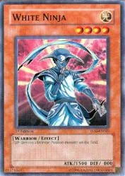 White Ninja TLM-EN025 1st Edition Yu-Gi-Oh card from The Lost Millennium