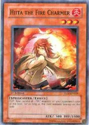 Hiita the Fire Charmer TLM-EN028 1st Edition Yu-Gi-Oh card from The Lost Millennium