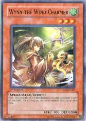 Wynn the Wind Charmer TLM-EN029 Unlimited Yu-Gi-Oh card from The Lost Millennium
