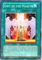 Gift of the Martyr TLM-EN039 1st Edition Yu-Gi-Oh card from The Lost Millennium