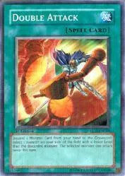 Double Attack TLM-EN040 Unlimited Yu-Gi-Oh card from The Lost Millennium