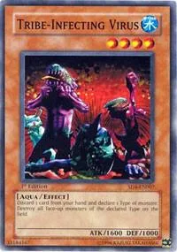 Tribe-Infecting Virus SD4-EN007 Yu-Gi-Oh card from Structure Deck: Fury from the Deep