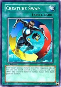 Creature Swap SD4-EN021 Yu-Gi-Oh card from Structure Deck: Fury from the Deep
