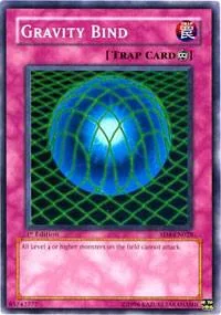 Gravity Bind SD4-EN028 Yu-Gi-Oh card from Structure Deck: Fury from the Deep