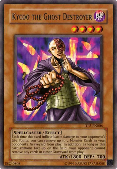 Kycoo the Ghost Destroyer TP5-EN006 Yu-Gi-Oh card from Tournament Pack 5