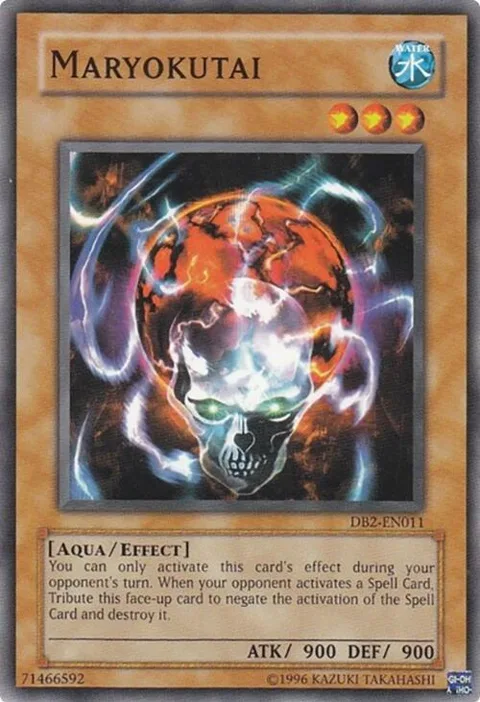 Maryokutai DB2-EN011 Yu-Gi-Oh card from Dark Beginning 2