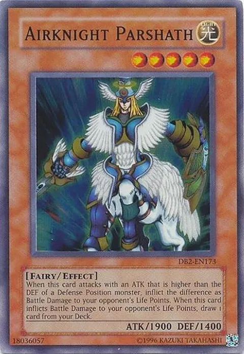 Airknight Parshath DB2-EN173 Yu-Gi-Oh card from Dark Beginning 2