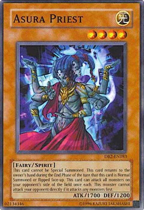 Asura Priest DB2-EN183 Yu-Gi-Oh card from Dark Beginning 2