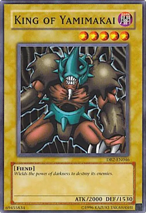 King of Yamimakai DB2-EN046 Yu-Gi-Oh card from Dark Beginning 2