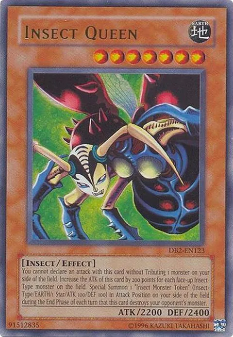 Insect Queen DB2-EN123 Yu-Gi-Oh card from Dark Beginning 2